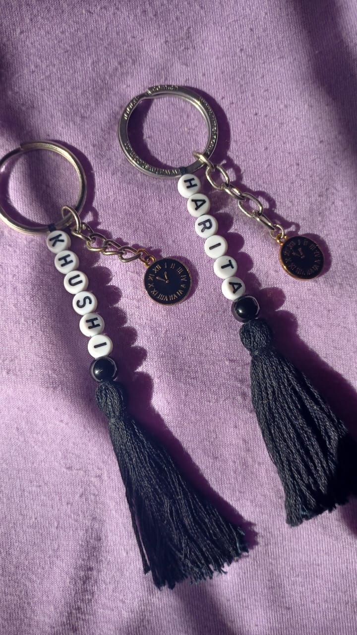Crafted with precision, this keychain combines durability