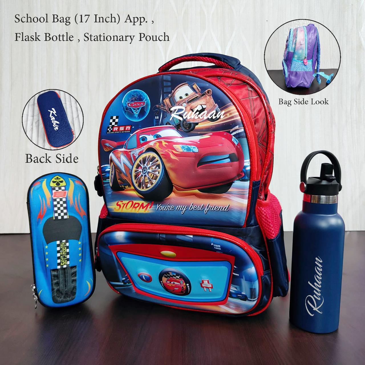 ⭐ Product - 3 In 1 School Bag Combo