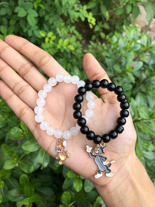 Tom & Jerry bracelet pair