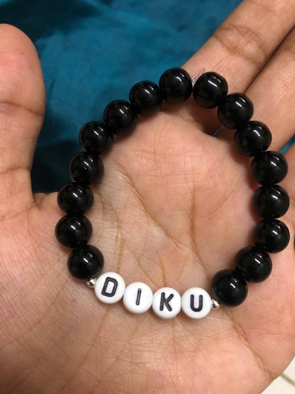 Name bracelets