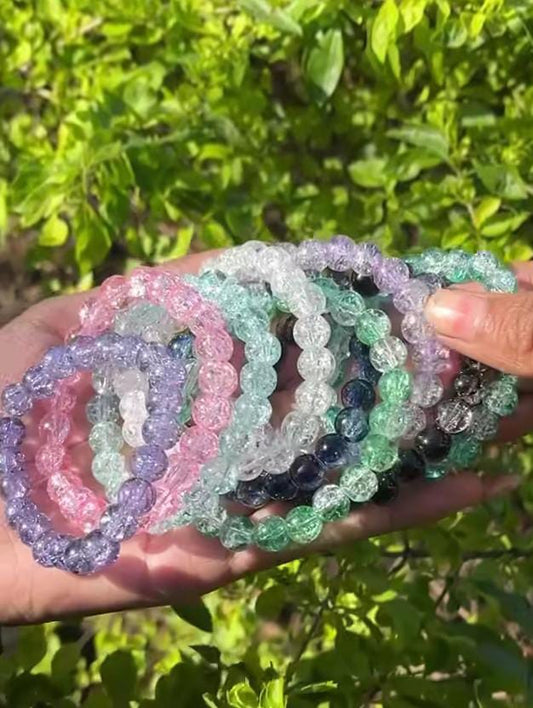 bracelets colourfur 💜🩷🩷❤️❤️💕💕😘