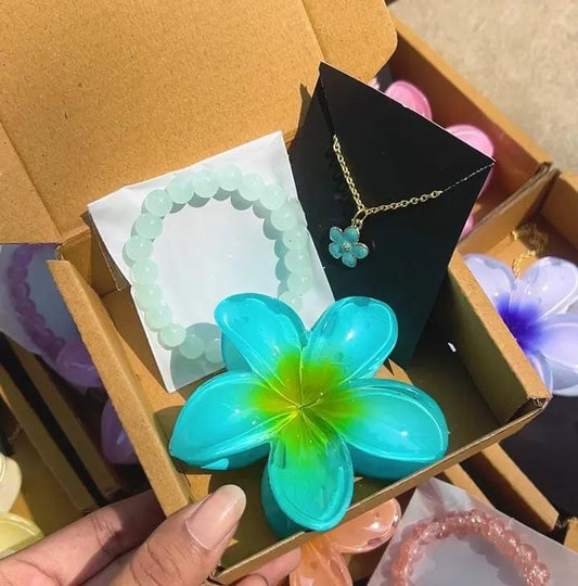 🌺 Ocean Bloom Gift Set – A Splash of Serenity