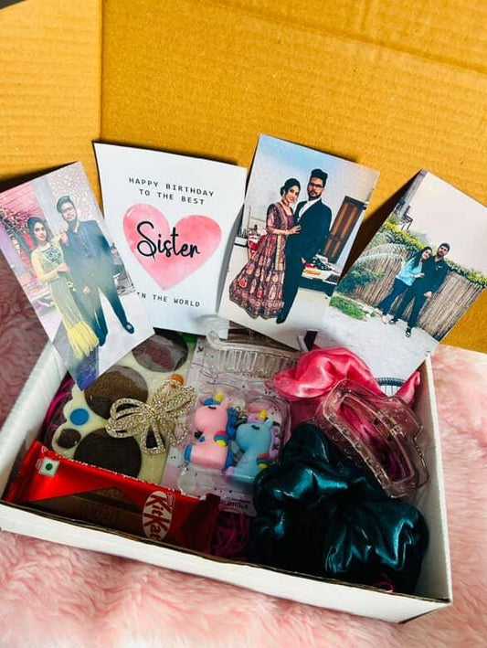 💝 Birthday Gift Box for Sister – Personalized &amp; Pampering!