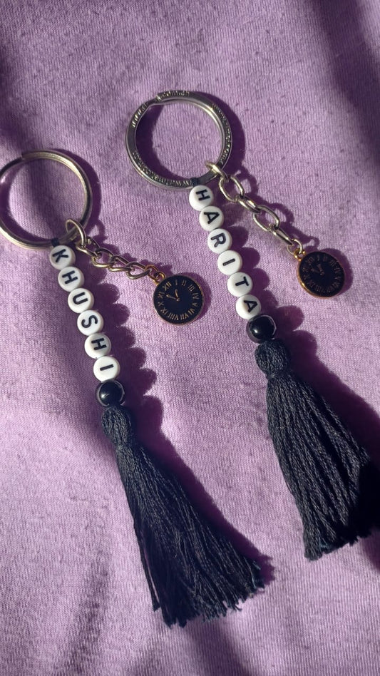 Crafted with precision, this keychain combines durability