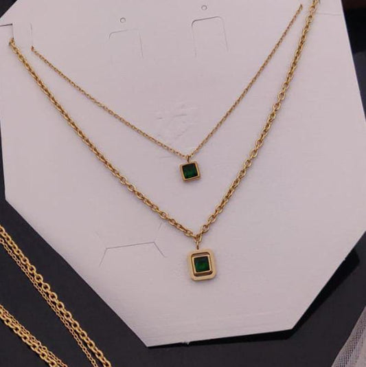golden necklace exemplifies timeless elegance