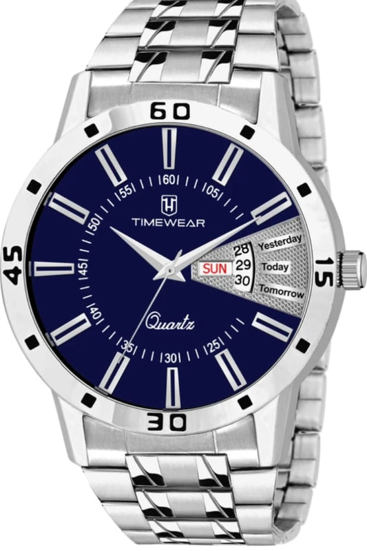 men's steel chain watch
