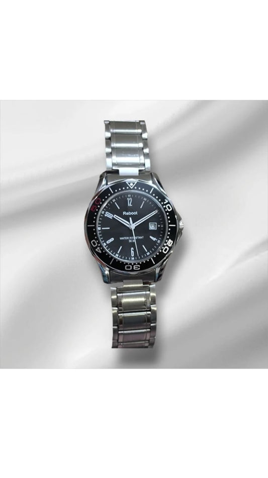 men's steel watch