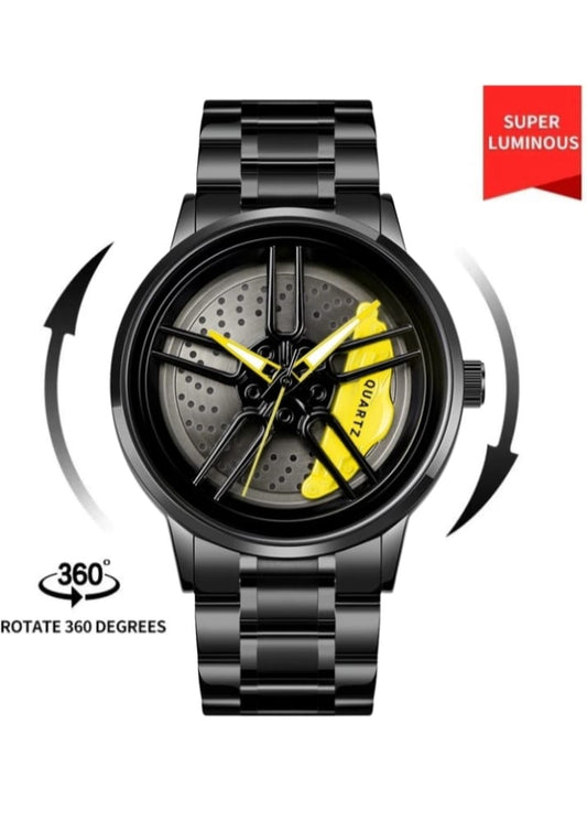 360 rotation wheel watch.