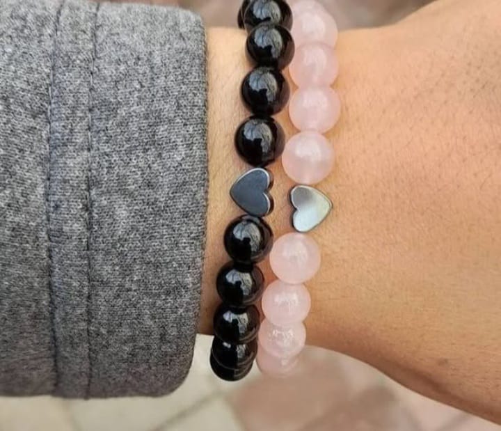 Crafted with precision, our couple bracelet